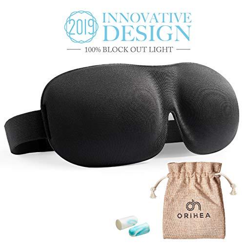 OriHea Eye Mask for Sleeping, Sleep Mask for Men and Women, Patented